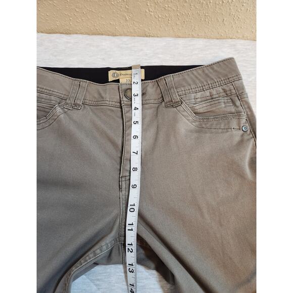 Democracy AB Technology Womens Gray Stretch Mid Rise Cotton Straight Jeans 10 - Picture 6 of 7